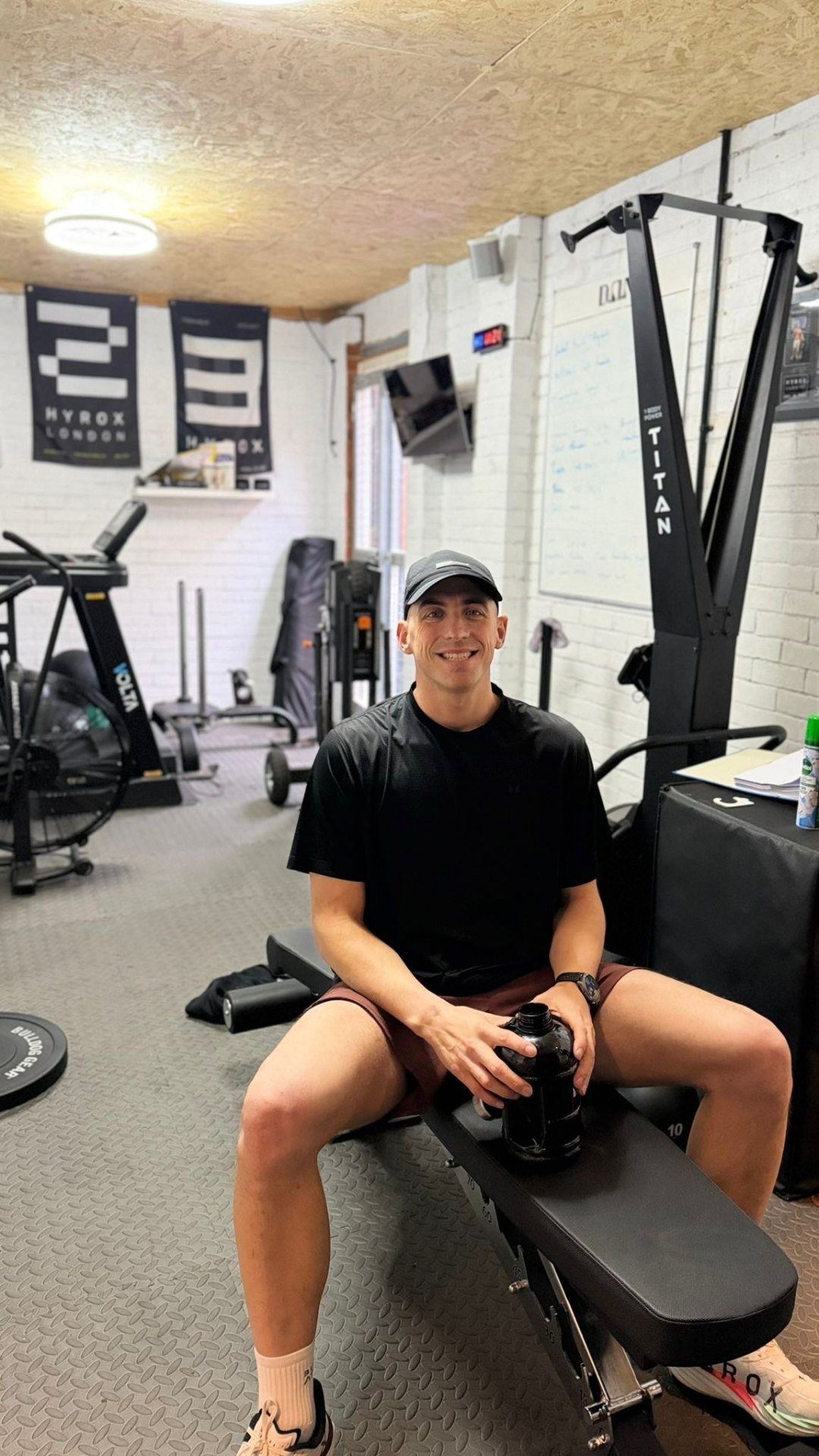 Dan after his fitness transformation